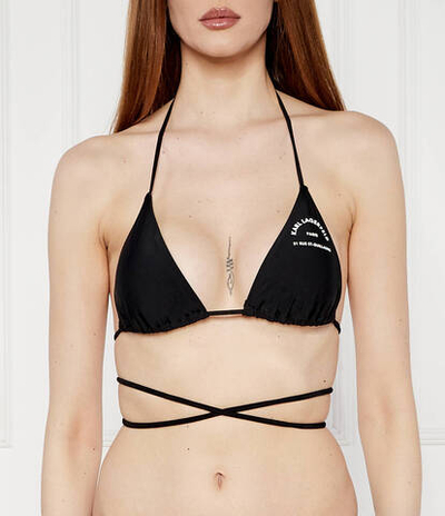 Топ бикини Karl Lagerfeld - черный(230W2215)