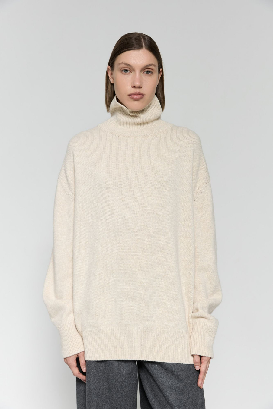 Свитер из смесового кашемира