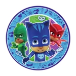 Герои в масках. Набор бумажных тарелок, 6 шт d=180 мм