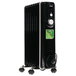 Обогреватель масляный BALLU BOH/CL-09BRN, 2000 Вт, 9 секций, черный