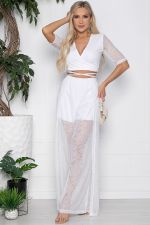 Костюм Кружевная страсть (белый) К10495 LT Collection