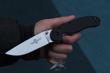 Складной нож Ontario 8848 RAT 1 c клинком из стали AUS-8, рукоять Нейлон