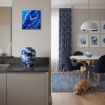 Часы настенные подарочные 30 см со стразами