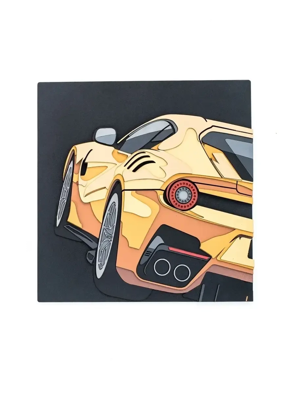 3D Картина по номерам Ferrari