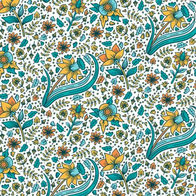 Цветочный принт расцветка 2