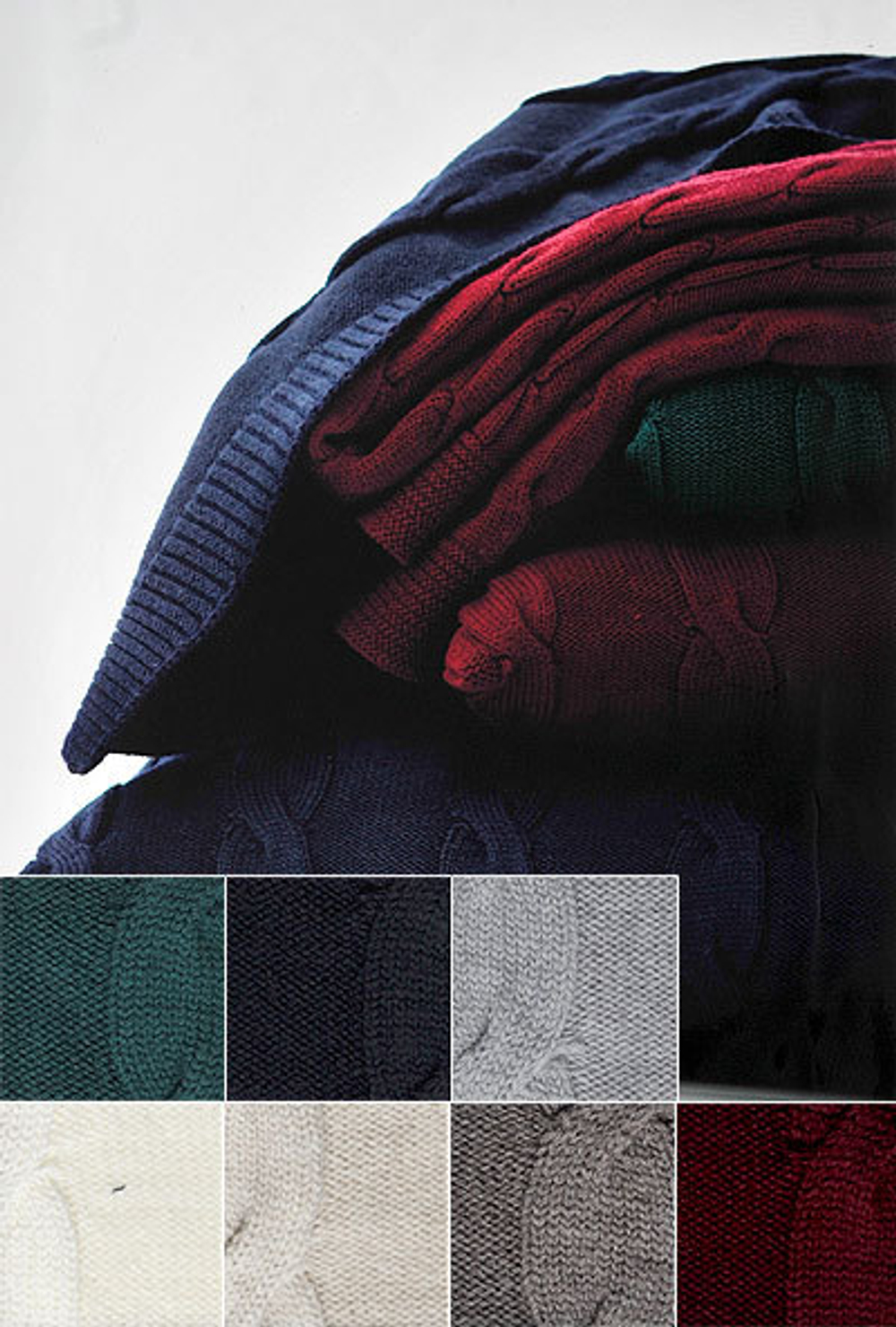 Плед 130х170 Glen от Ballantyne белый Португалия