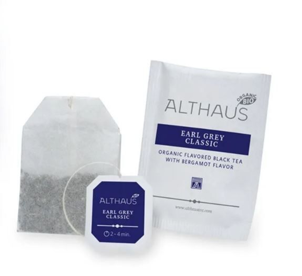Althaus Earl Grey Classic Deli Pack Organic чай черный ароматизированный в пакетиках, 20 шт
