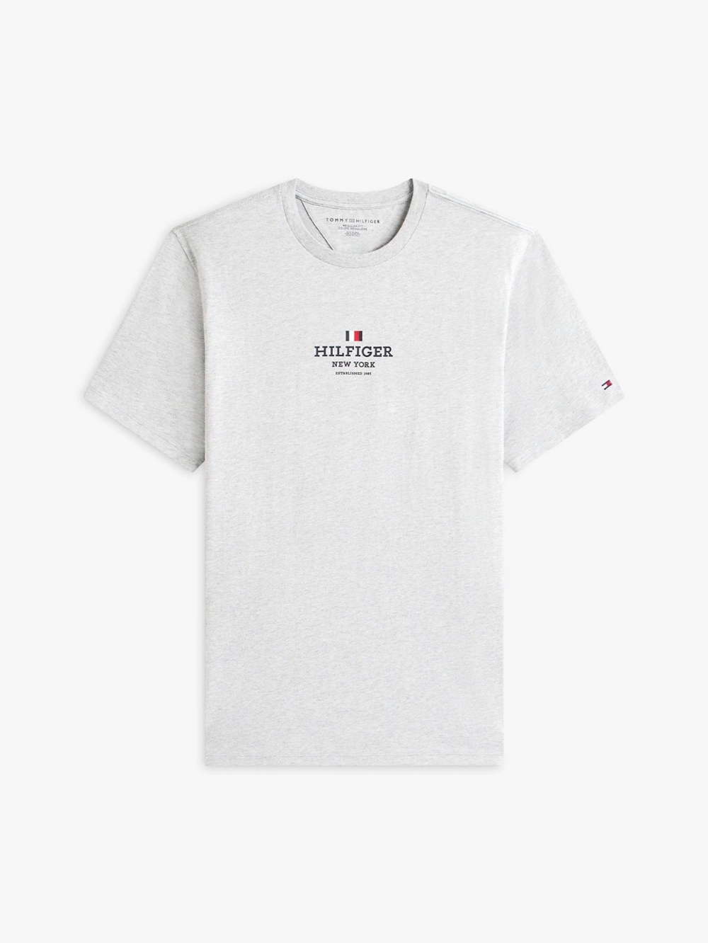 Футболка Tommy Hilfiger Hilfiger Logo Grey Heather