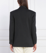 Хлопковый пиджак Pinko - графитовый(102481 A1B3)