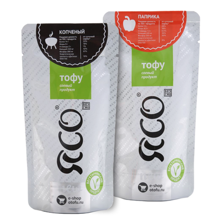 Тофу, Набор "Копченый + Паприка"