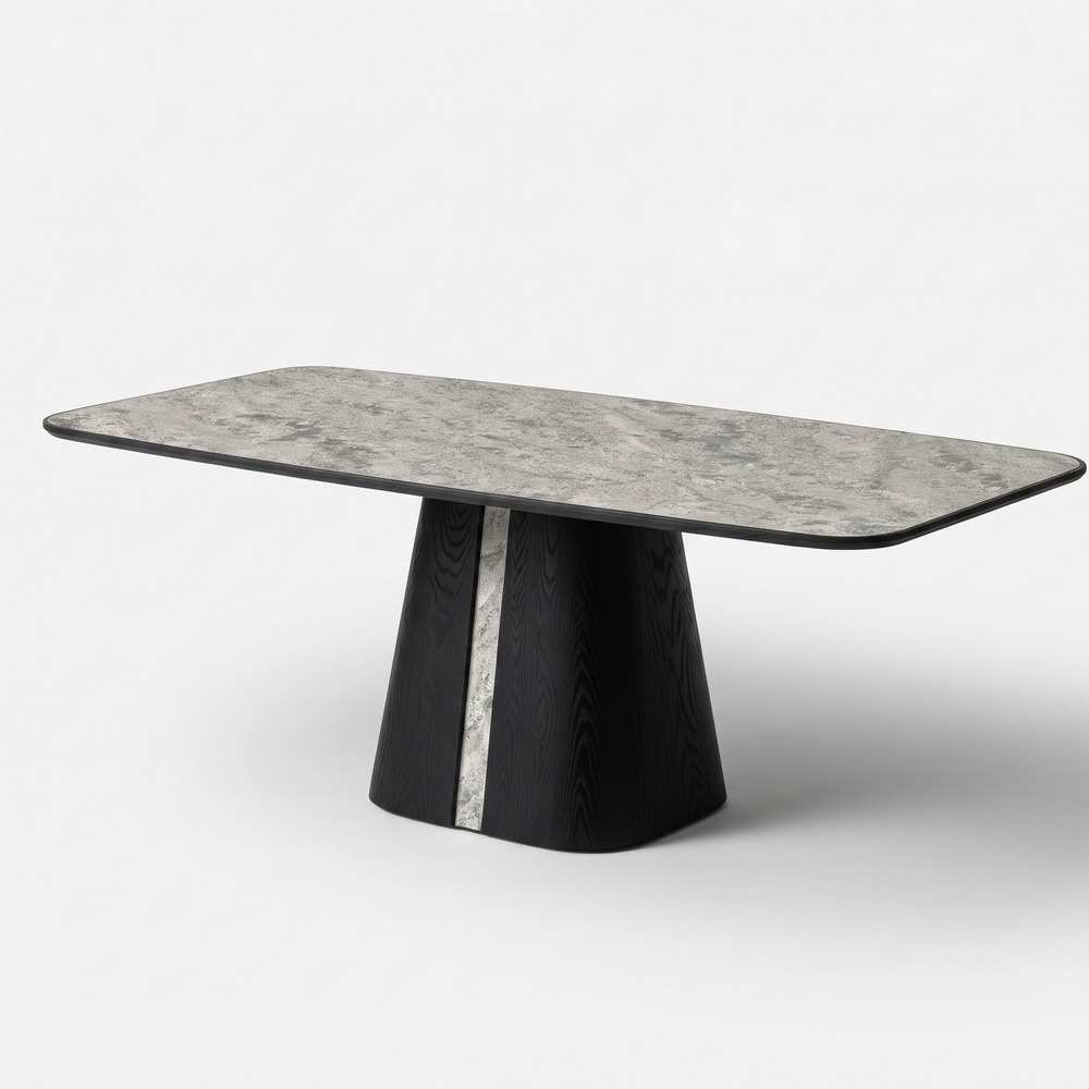 Дизайнерский стол ТОТЕМ black granite