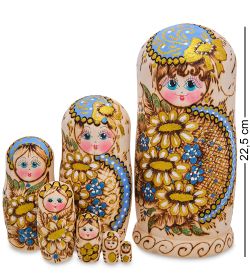 Народные промыслы МР-24/ 07-D Матрешка 7м «Грушенька»