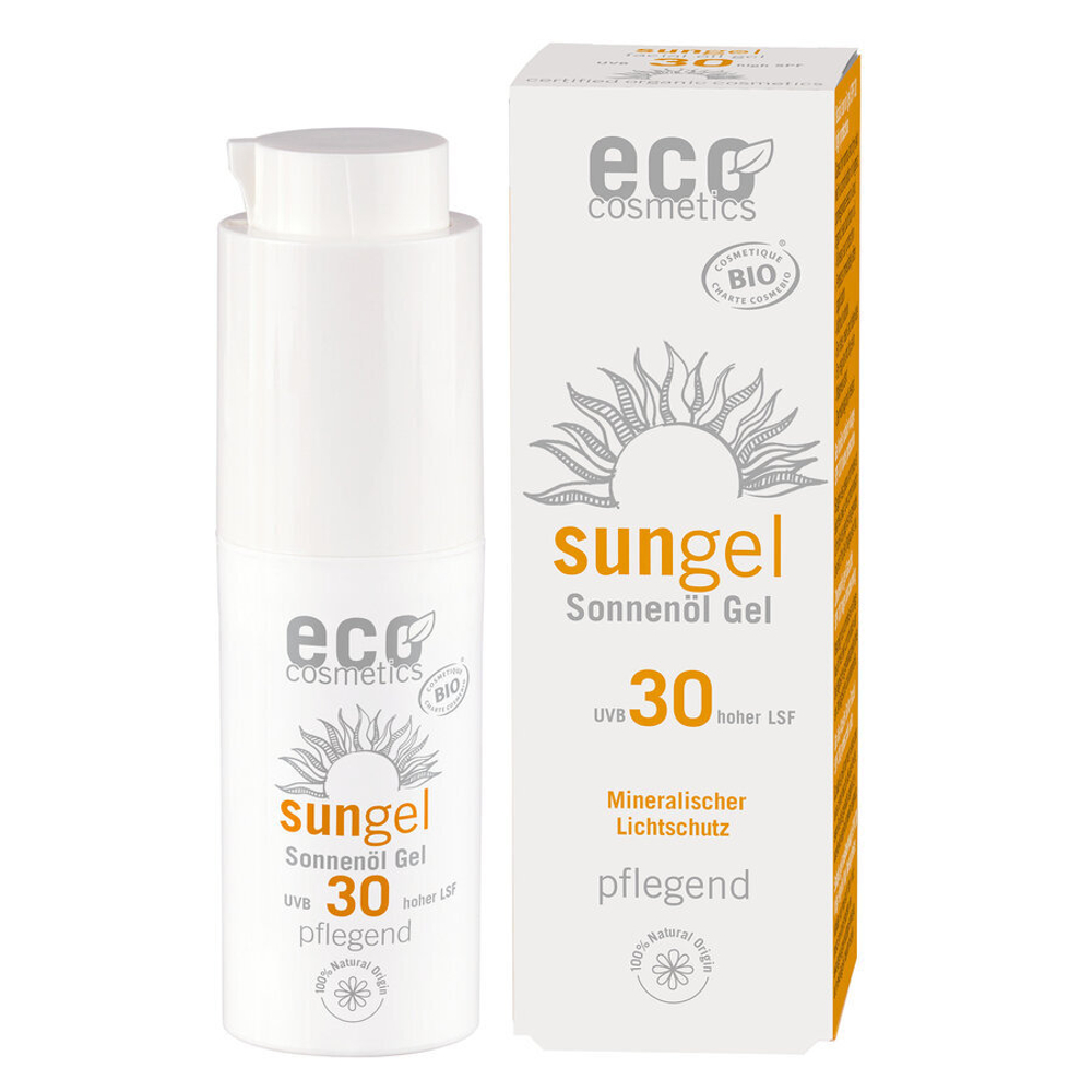 Солнцезащитный гель для лица Eco Cosmetics SPF 30, 30 мл