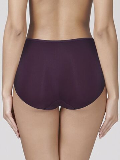 Трусики-слипы из микрофибры с цветочным принтом (Размер: XXL) (Цвет: бежевый)