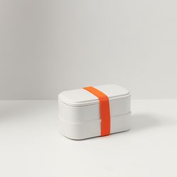 Ланч-бокс с приборами Food Time, 1 л, молочный