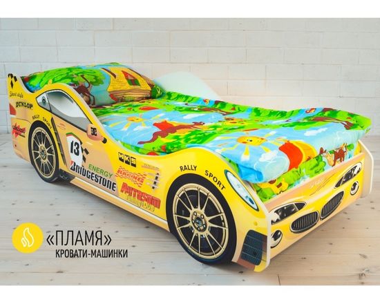 Кровать-машинка ПЛАМЯ