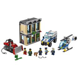 LEGO City: Ограбление на бульдозере 60140 — Bulldozer Break-In — Лего Сити Город