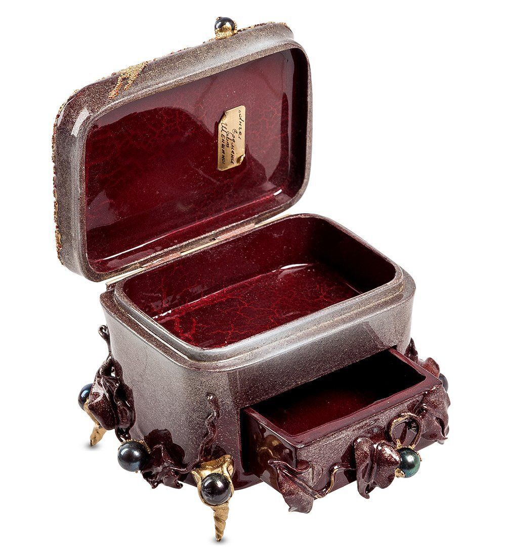 Народные промыслы ШК-50/ 6 Шкатулка «Ангел времени» авт. Шеншин М.