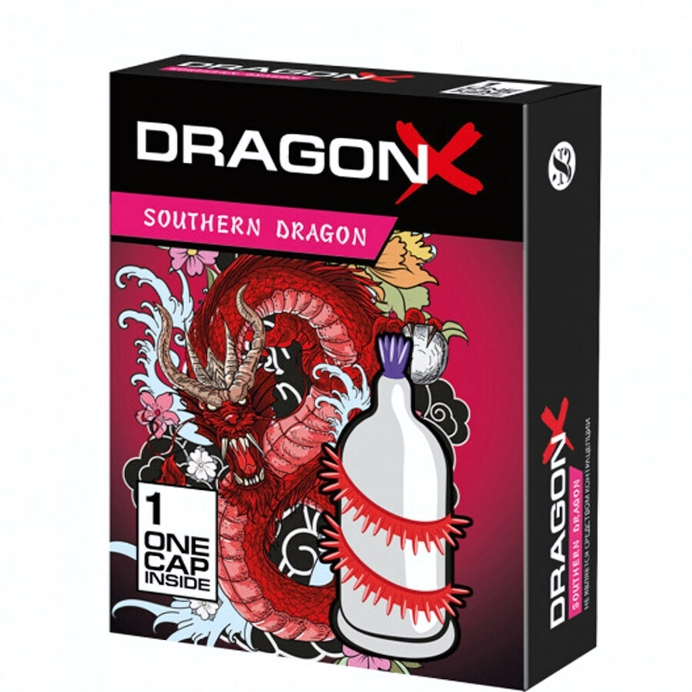 Насадка стимулирующая Sitabella Extender Southern Dragon с усиками 1 шт