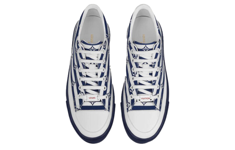 LOUIS VUITTON Stellar Sneakers "White Navy" Women"s