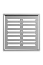 Решетка вентиляционная MER регулируемая 250х250 окраш.сталь Chrome ERA