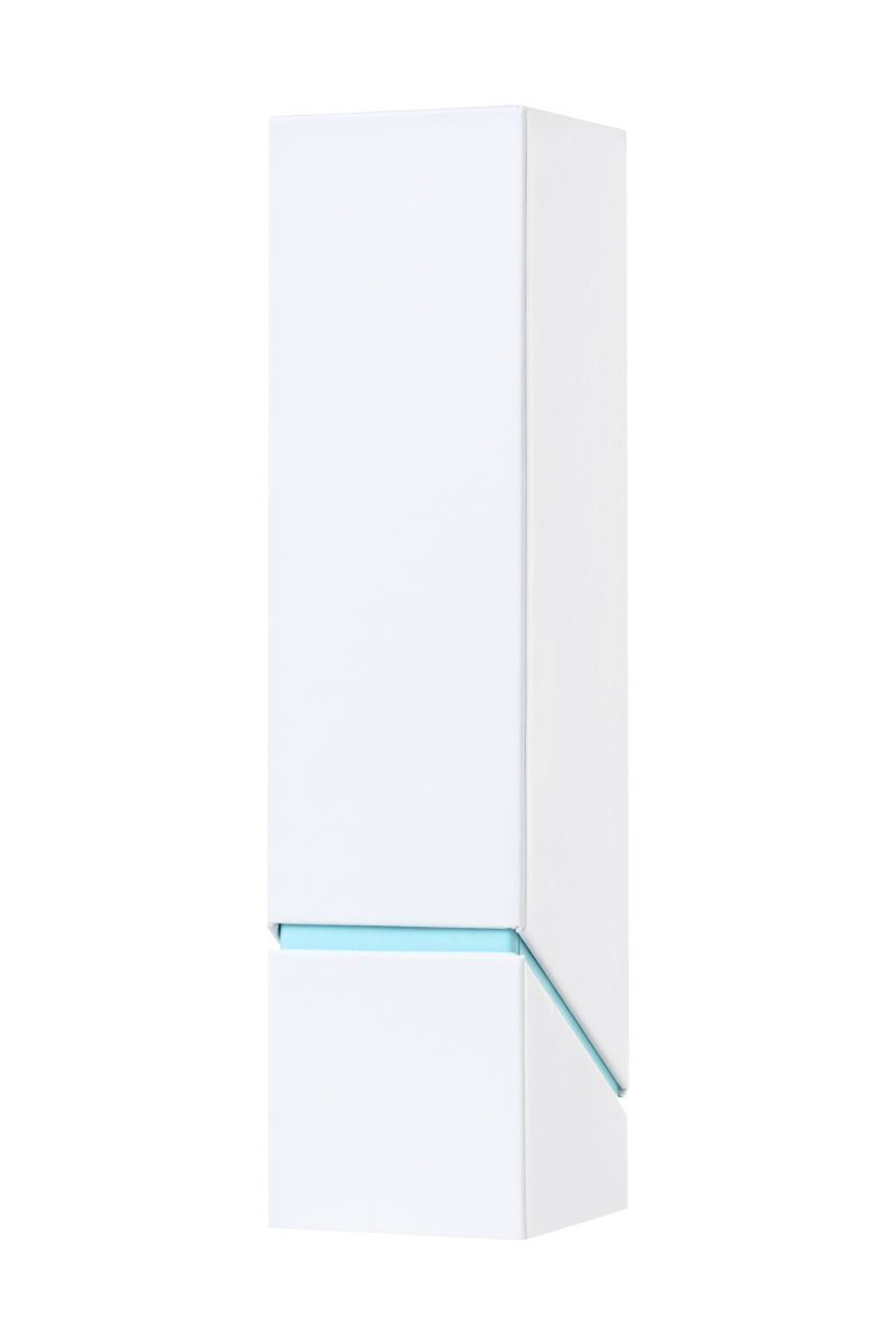 Голубой гибкий водонепроницаемый вибратор Sirens Venus - 22 см. (Цвет: голубой)