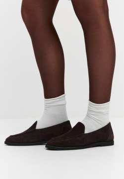 Лоферы // Jill // Chocolate // Suede