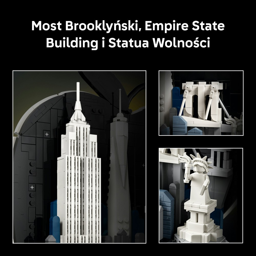 Конструктор LEGO Architecture 21066 Нью-Йорк — Большое Яблоко — фото 7