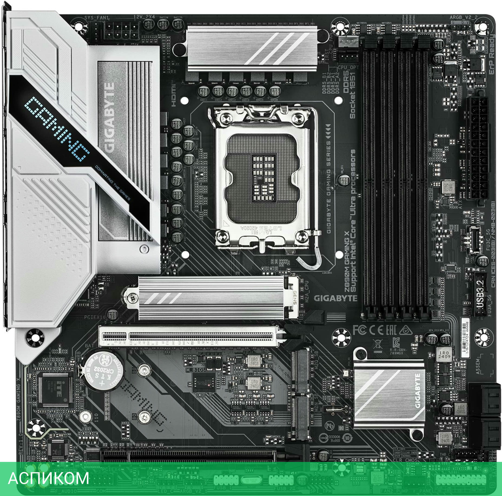 Материнская плата GigaByte Z890M Gaming X rev. 1.0