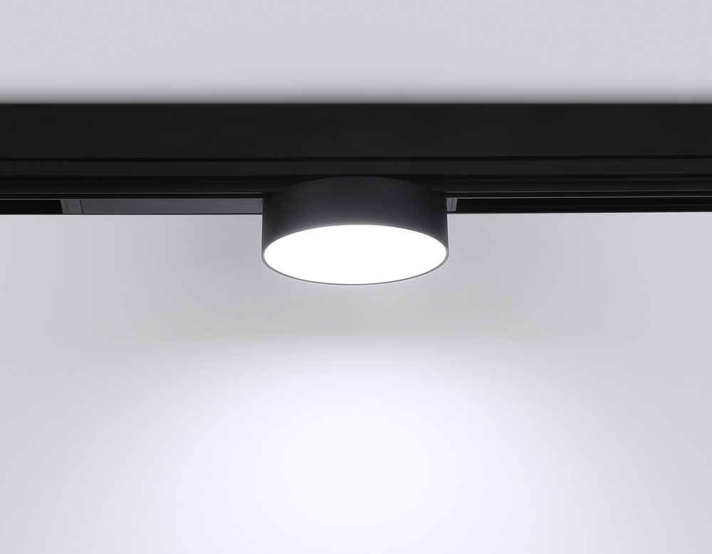 Светильник светодиодный для шинопровода Magnetic 220V GL1381 BK черный IP20 15W 3000K-6400K 120° D115/232*115*77