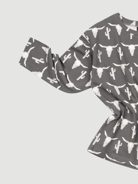 Лонгслив оверсайз Mjölk Horns