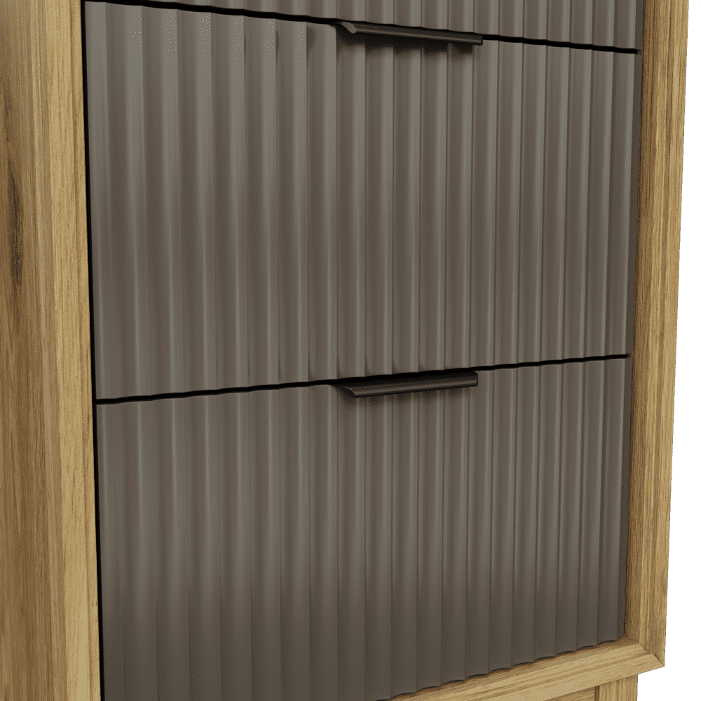 Комод Тифани,  дуб золотой