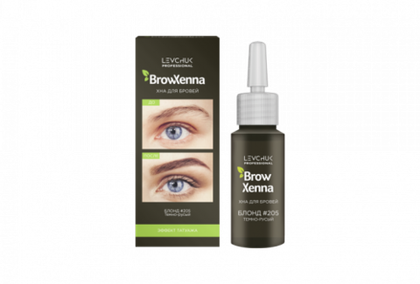 Хна "BrowXenna" № 205 флакон (темно-русый) 10 мл