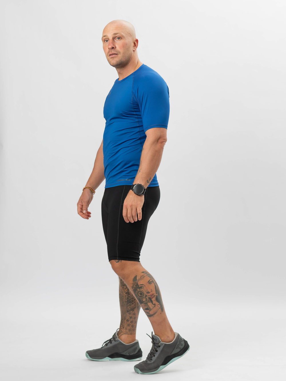 Спортивная футболка DRI FIT реглан TOTEMIC CLO василек