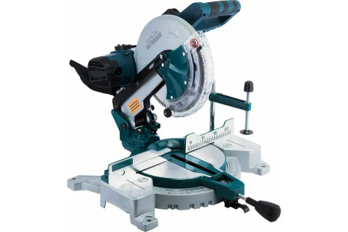 Пила торцовочная, 25,5 - диск dсм, 2000 Вт, шнур - 2 м, металл, разноцветный