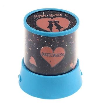 Ночник-проектор "Любовь" 4 LED, 12 см