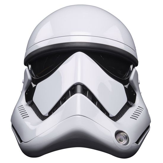 Шлем (реплика) Star Wars Black Series First Order Stormtrooper Premium Electronic Helmet F0012