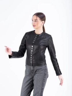Куртка кожаная женская  натуральная Турция