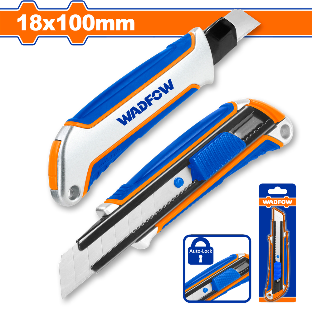 Нож универсальный WADFOW WSK4918 18х100 мм