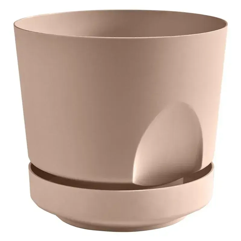 Кашпо Тренд (0,8л.) Цв. Фраппе (Арт. КШ-4099)