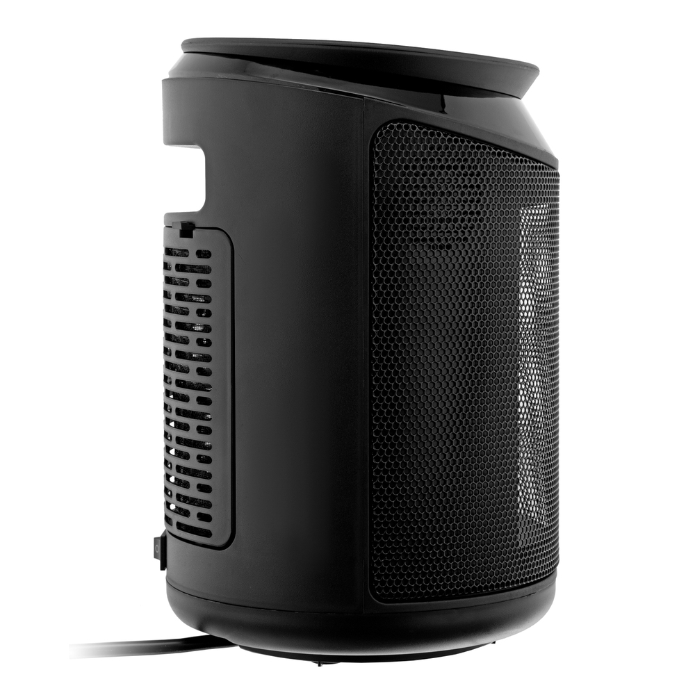 Тепловентилятор керамический DTFC-2000X, 2 кВт, wi-fi, пульт, динамик, вращение, 3 реж. Denzel