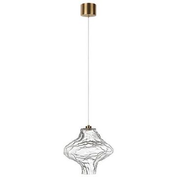 5107/3LA L-VISION  ODL26 антич.бронза/прозрачный металл/стекло Подвес LED x 3W 4000K ORDI