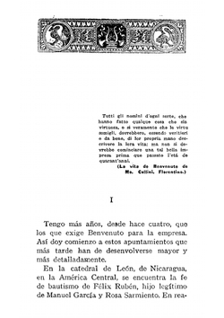 La vida de Rubén Darío escrita por el mismo (Spanish Edition) | Rubén Darío
