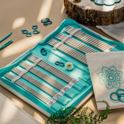Набор круговых металлических спиц Mindful 25 см KnitPro арт.36320