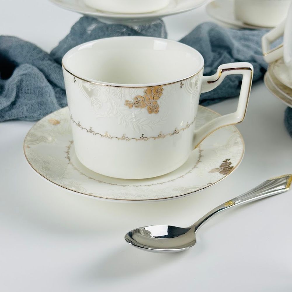 Lenardi 244-060 Чайный набор 12пр. 280мл в под.уп.(х8)Фарфор