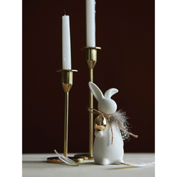 Декор пасхальный из фарфора easter bunny из коллекции essential, 7,7х6,9x17 см