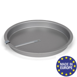 Форма для выпечки круглая со встроенным ножом-выталкивателем Patisse Silver 23х2.5 см