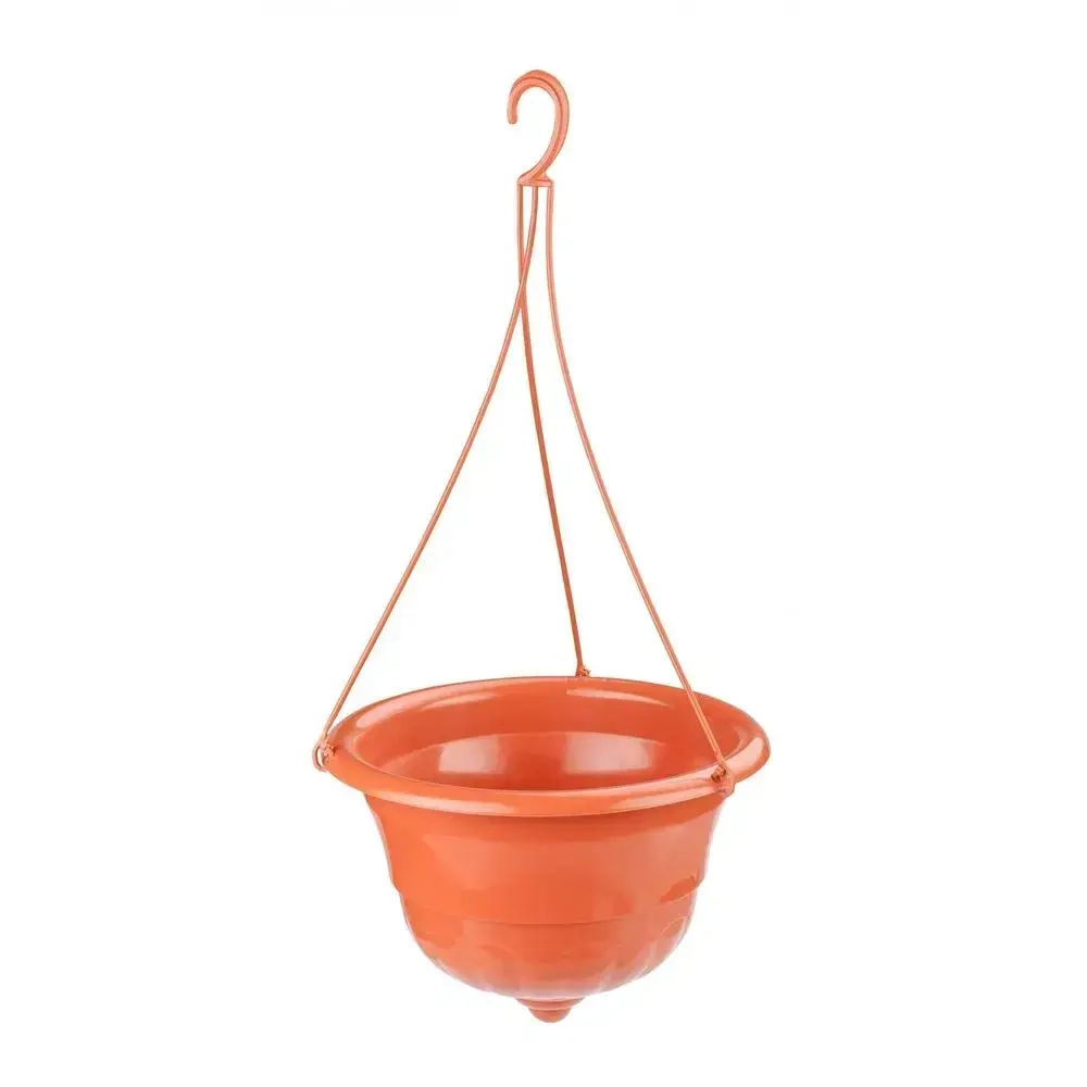 Горшок-кашпо Грация 4,5л подвесной (коричневый) (комплект 17 шт)