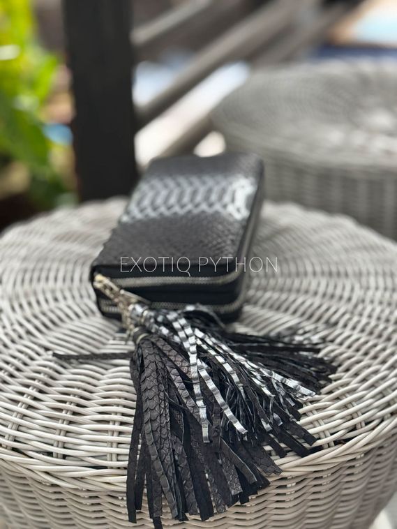 Кошелёк из натуральной кожи питона WA-259