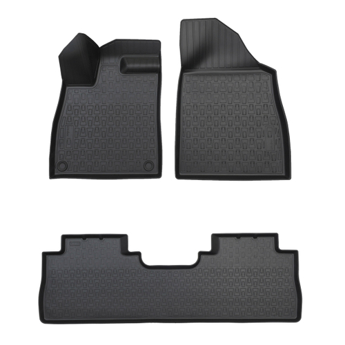 Ковры в салон Norplast/Unidec для GAC GS8 II (2021-), Черный, 1,2 ряд, арт.NPA11-C27-206